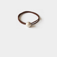 Coffee Gifty - Round Pearl Bead Hair Tie on neutral background