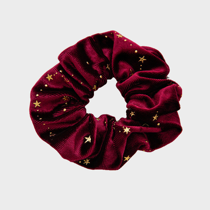 StarBurg Gifty - Star Plush Scrunchie on neutral background