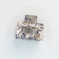 Beau - Marbled Square Hair Claw - PurpleMarbl variant