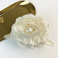 Beau - White Lace Floral Hair Clip Collection - FlwrLaceCl variant