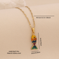 Nozari - Multicolor Fish Pendant Necklace