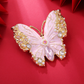 Brovia - Ornate Butterfly Accent Brooch