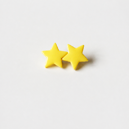 Yellow Star Barrette Set variant image