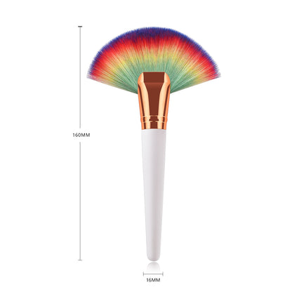 Smoosh - 2pcs Rainbow Makeup Brushes