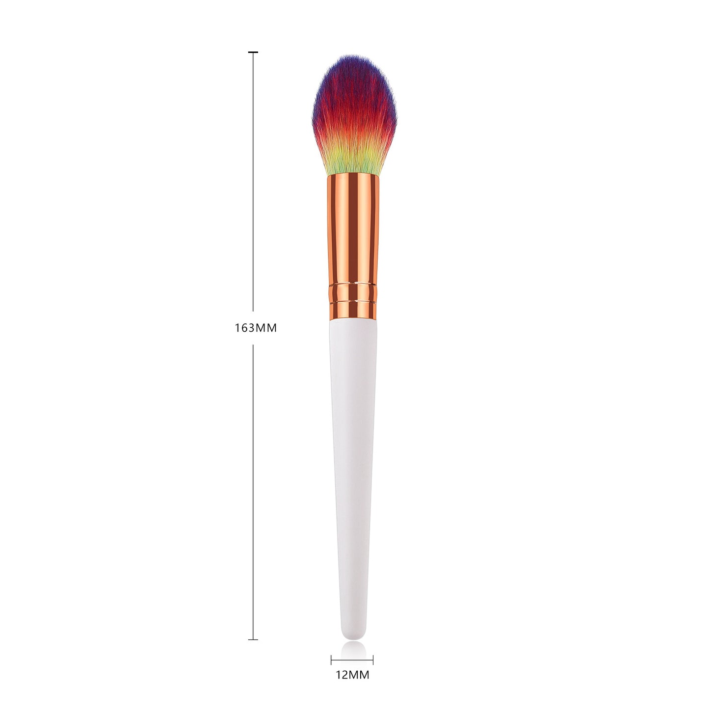 Smoosh - 2pcs Rainbow Makeup Brushes