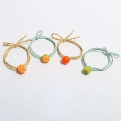 Gifty - 4pcs Hair Ties Fruit Design