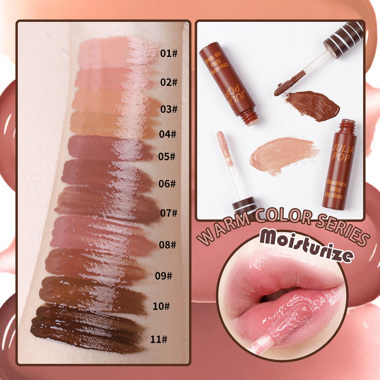 Juliapop - Chocolate Silky Lip Gloss