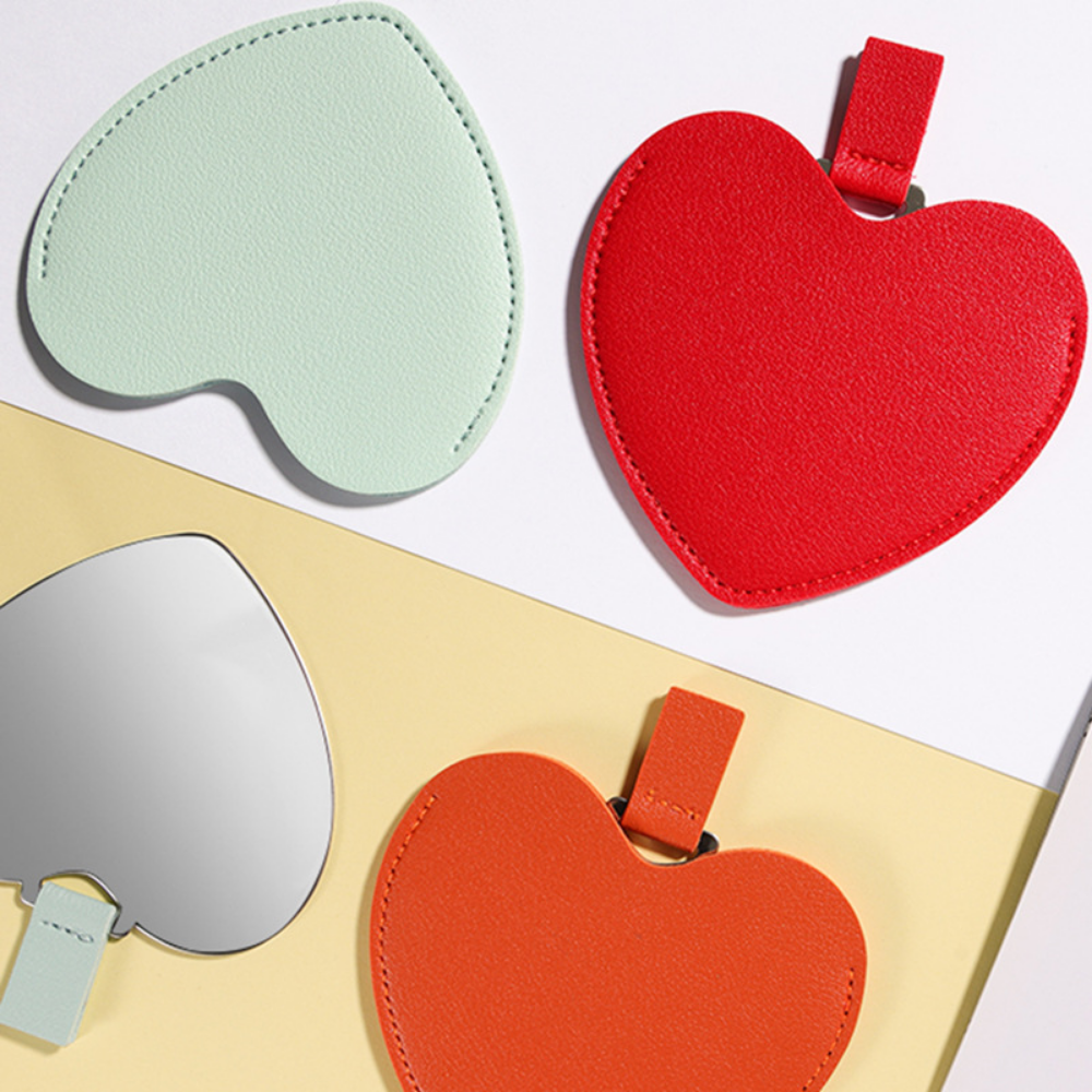 Mirroray  - Mini Compact Heart Pocket Mirror