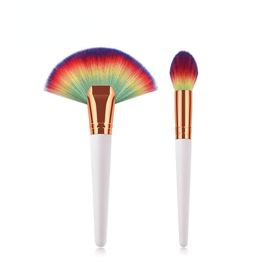 Smoosh - 2pcs Rainbow Makeup Brushes