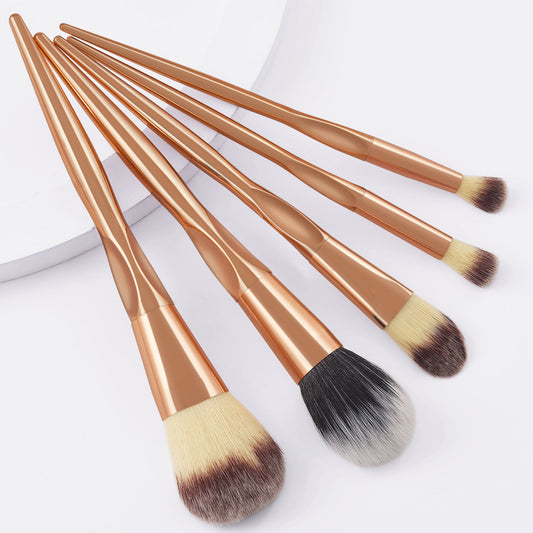 Rose Gold Makeup Brush Set 5pcs/Set