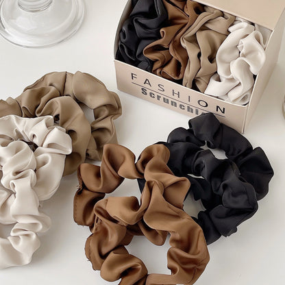 Gifty - Silky Hair Scrunchies Box 8pcs