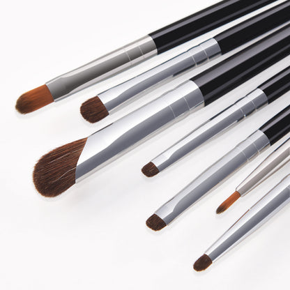 Smoosh - 7pcs Black Makeup Brushes