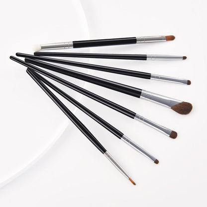 Smoosh - 7pcs Black Makeup Brushes